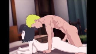 Hinata and Naruto Hentai Animation