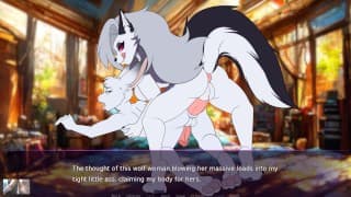 Big Bad futanari wolf - Final - Futanari loona loonie fucking a guy