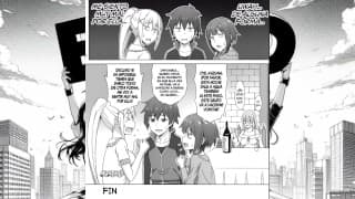 Darkness X Kazuma X Megumi - Darkness and Megumi fuck with Kazuma - 色情漫画