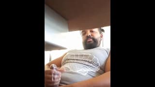 Hot Cum Fountain from Brown Bearded Bear