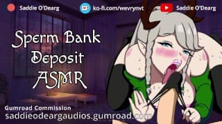 精子银行存款 ASMR （Gumroad）