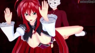 HS DXD NTR 疯狂 |3 |里亚斯·格雷莫里（Rias Gremory）希望在一诚（Issei）身后获得更多支持|Patreon 上的 1 小时电影：Fantasyking3