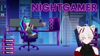 HotaruPixie 的 nightgamer - 她是免费使用的，直到你让她玩游戏