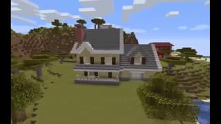 如何在Minecraft中建造一个简单的郊区房屋