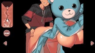 幽灵般的牛奶生活 - 第 13 部分 - 泰迪角色扮演中出 LoveSkySanHentai