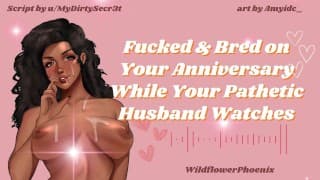 Fucked & Bred On Your Anniversary： A Cuckhold ASMR 角色扮演