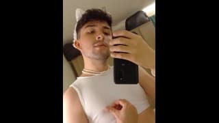 Porno gay en español gratis Sissy cat plug tail