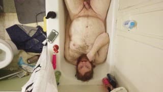 Little ABDL Bath Sexy Bath Time Soapy Bliss Foxy Peg My Ass!