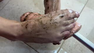 Dirty Footjob Fetish