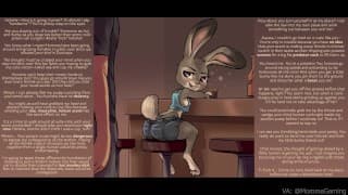 ASMR 朱迪·霍普斯 （Judy Hopps） 喜欢你在疯狂动物城酒吧的阳刚阿尔法香味