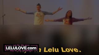 自制情侣分享第一场现场非色情表演的幕后花絮 - Lelu Love