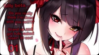 与您最喜欢的 Waifu Kurumi Hentai Joi Cei 约会（调教/羞辱脚/腋窝）