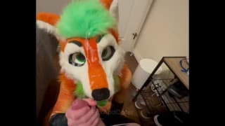 POV Fursuit 面部射精合辑 Big Dick