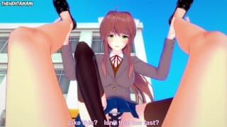 POV 你从所有 Doki Doki 文学俱乐部的女孩那里得到！