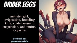 [F4TF键]Drider Eggs - 怪物女孩产卵与悬挂束缚和温柔调教