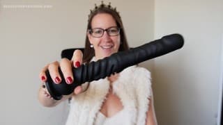 Black Dildo review: Velvet Thruster Teddy XL Code PLEASURE20