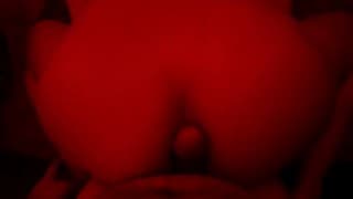 POV Big Booty Latina 拍摄性感的后拍