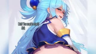 Aqua 的崇拜者 - Hentai JOI