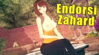 Hentai Endorsi Zahard 未经审查获得 Creampied 上帝之塔