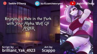 和你的Alpha Wolf GF在Park享受约会