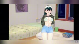 Follando Estilo Perrito Con Yor Forger (como le encanta) - Gameplay Porno - Slut x