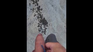 Beach Pissing