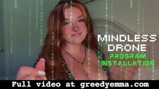 Mindless Drone 程序安装 - Mind Fuck Mesmerize TPE Total Power Exchange Goddess 崇拜