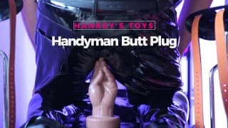 杂工屁股塞评论，来自 Hankey's Toys：准备好塞满你的管道了吗？