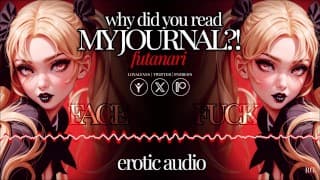 [色情音频]你为什么读我的日记?!!|Facefuck Futanari 室友