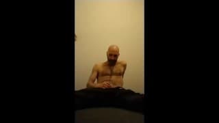 Final at an Apartment MonoTony1 Came Cum am Cumming in the Public Stairwell