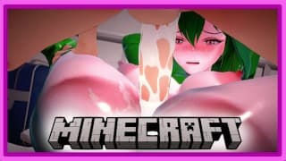 Minecraft - 变成一个女孩只是为了触摸你