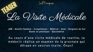 French Audio Porn | Le docteur te fait un toucher rectal