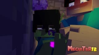 Steve X Livia Minecraft 色情