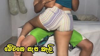 මෙහෙම සැප දෙනවනම් කොල්ලො පිටයන්නෙ නෑ - Step Sister Cheating BF with me - Sri Lanka