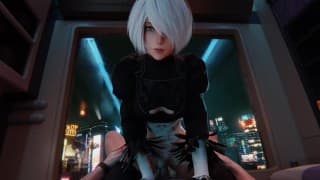 2B 骑行 POV - 尼尔：自动机