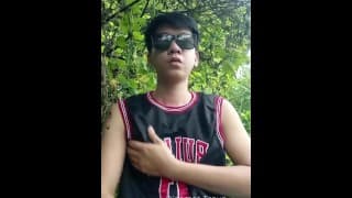 Pinoy Basketball Player with Big Veiny Cock | Outdoor Masturbation | Pinoy Jakol