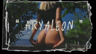 淫荡的年轻夫妇在外面有强烈的性爱/ARYALEON/独家Conntend in the bio💦