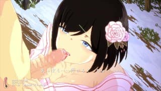 【H GAME】WINTER～田舎の性活♡Hドットアニメーション① フェラ