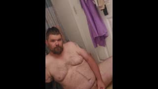 Solo male masturbation