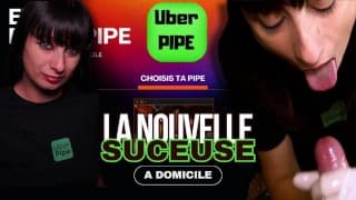 Livreuse Uber vide les couilles a domicile suceuse des bites francaise Natacha Sugary