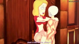 Beth Smith having hard sex step | 2 | Rick y Morty | Full & POV on Patreon: Fantasyking3