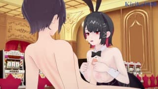 Ellen Joe（Bunny Girl）和我在赌场里有激烈的性爱。- 无禅区零动漫