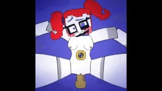 Minecraft Circus Baby 采取原始 - 动画