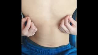 乳首で何度もイっちゃう変態男子の乳首オナニー