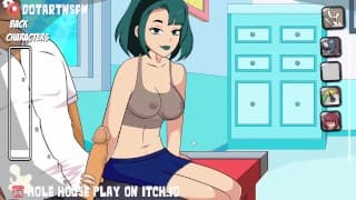 Gwen Total Drama Handjob 手淫射精 - Hole House