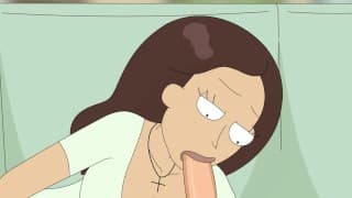 Rick and Morty - A Way Back Home - Sex Scene Only - Part 68 Tricia Blowjob By LoveSkySanX