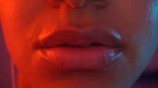 Asmr up close kisses