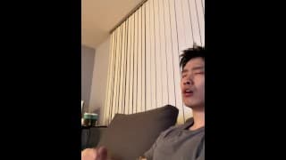 Ur Needy College Asian Boyfriend Begging and Moaning to Cum