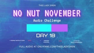 No Nut November 音频挑战 - 第18天