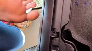 Bbw feet inside the car - teaser